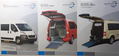 Activa: Rollstuhl-Umbau (3 Prospekt-Blätter); 2013