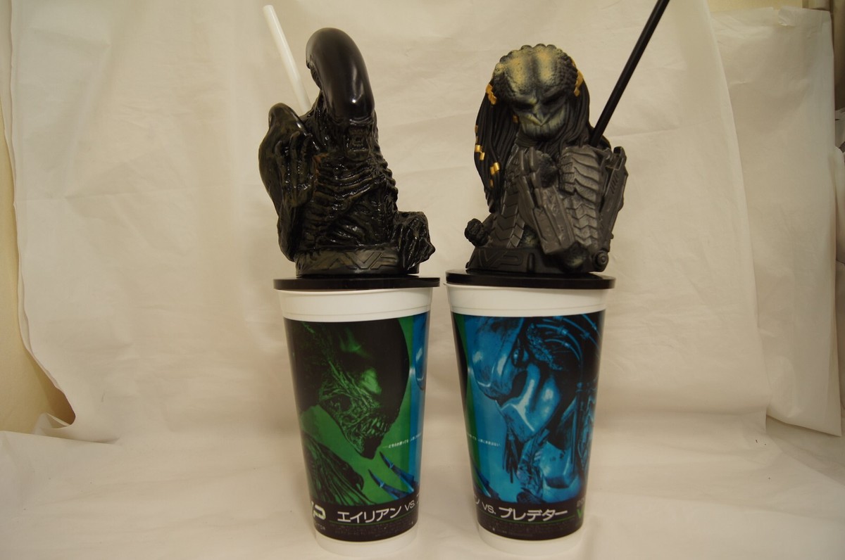 AVP モンスターBOX エイリアン プレデター フィギュア付 ドリンクカップ エイリアン/プレデター 購入者特典 スペシャルフィギュア付ドリンク