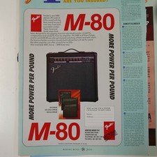 21x30cm magazine cutting 1992 MARSHALL M-80