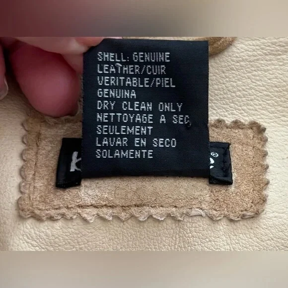 Chaqueta de Colección Bebe Tostada 100% Cuero Western Festival Costuras Tostadas/Marrones Foto 4 de 4