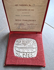 Gro&szlig;e Armee Gedenkmedaille Schwimmpanzer --JW 2788-- 1986 Polen Armee