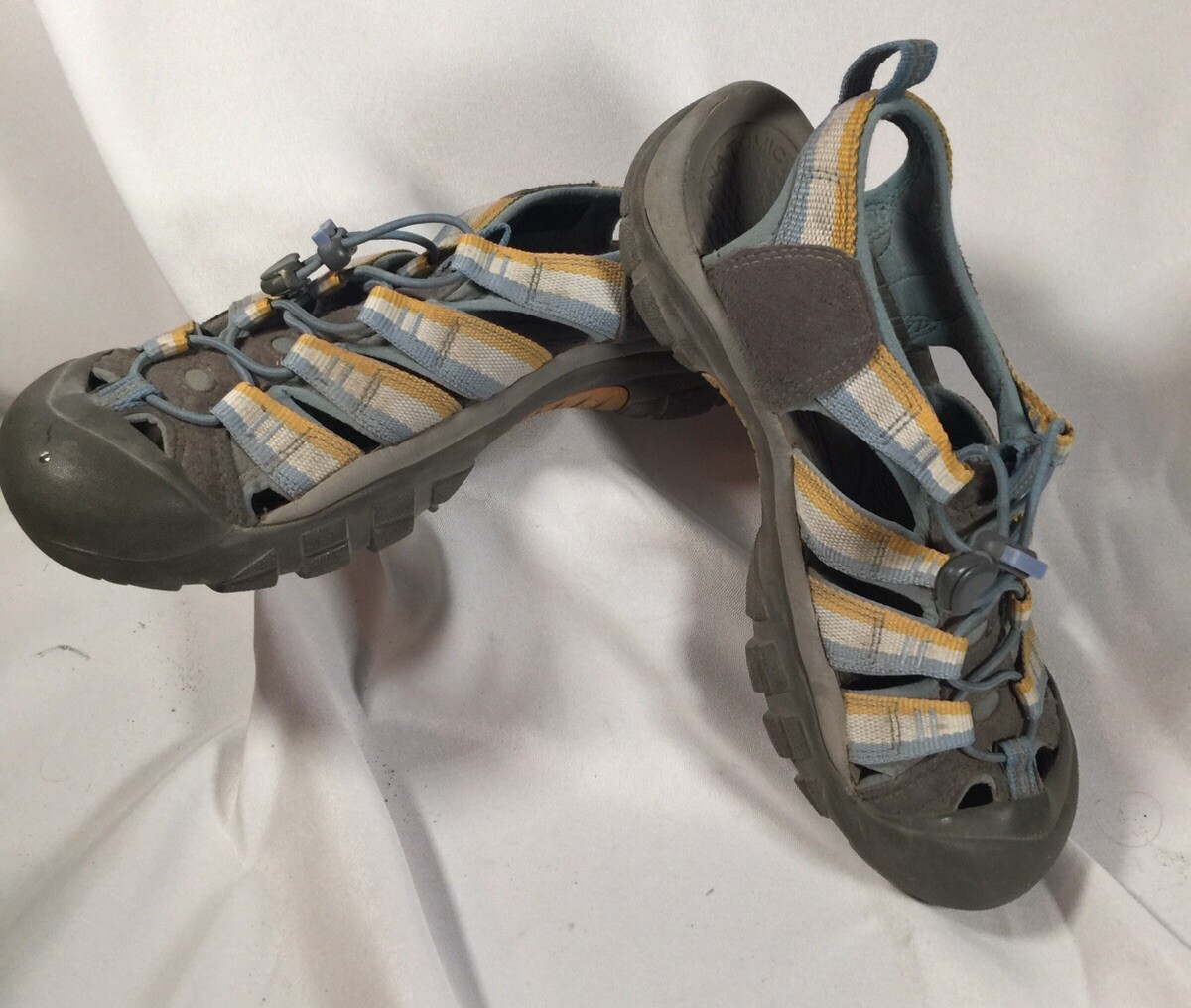 Keen scarpa sandalo donna atletica anatomica giallo grigio impermeabile taglia US 9 5