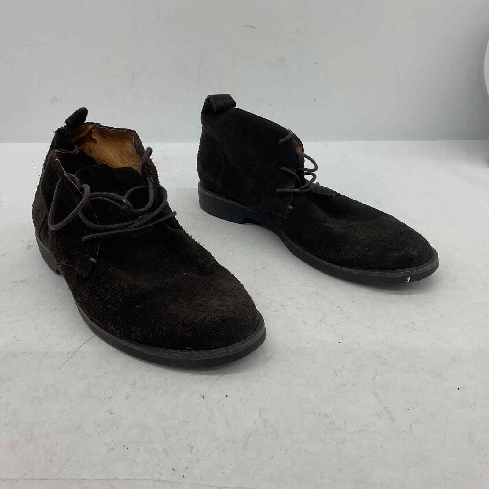 Polo Brown Wallingford Oiled Suede Leather Chukka Boots Men's Size 10.5