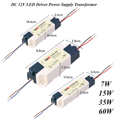 LED Treiber Netzteil Trafo AC 240V - DC 12V 60W Sanpu Power Adapter