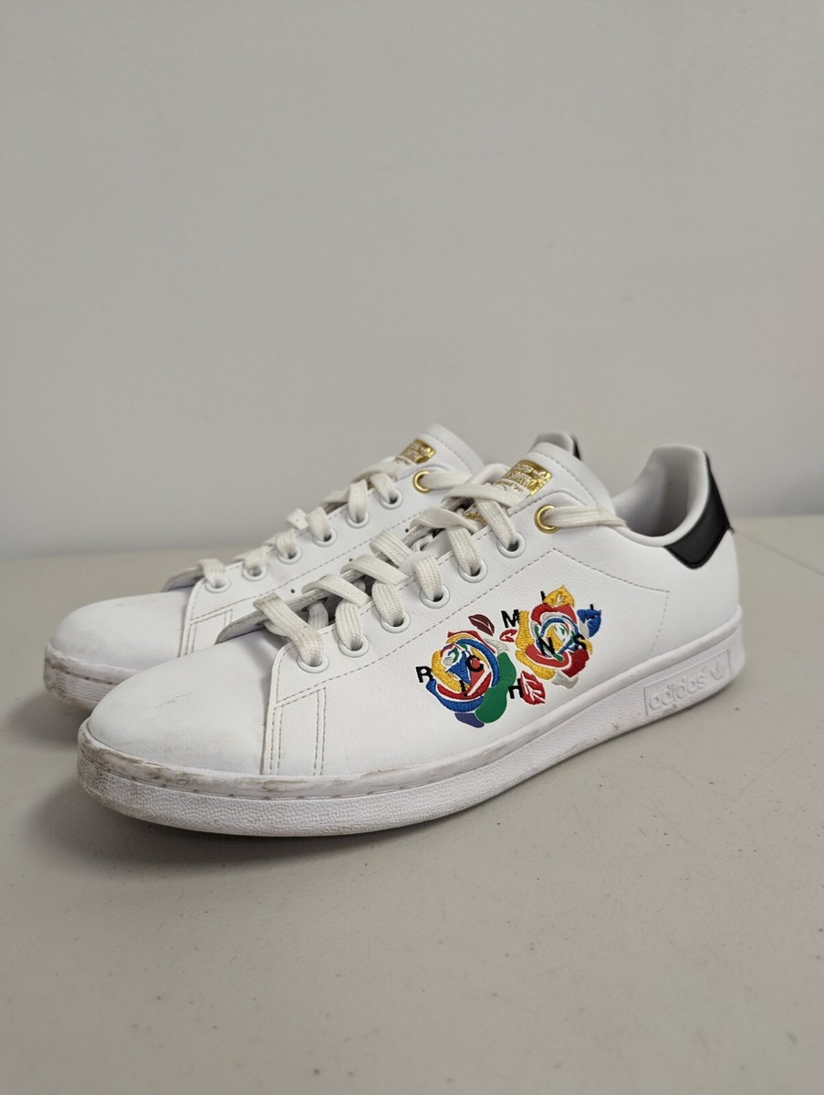 adidas STAN SMITH × RICH MNISI GW0567 Adidas Rich Mnisi Stan Smith Women's 8.5 Shoes Cloud White