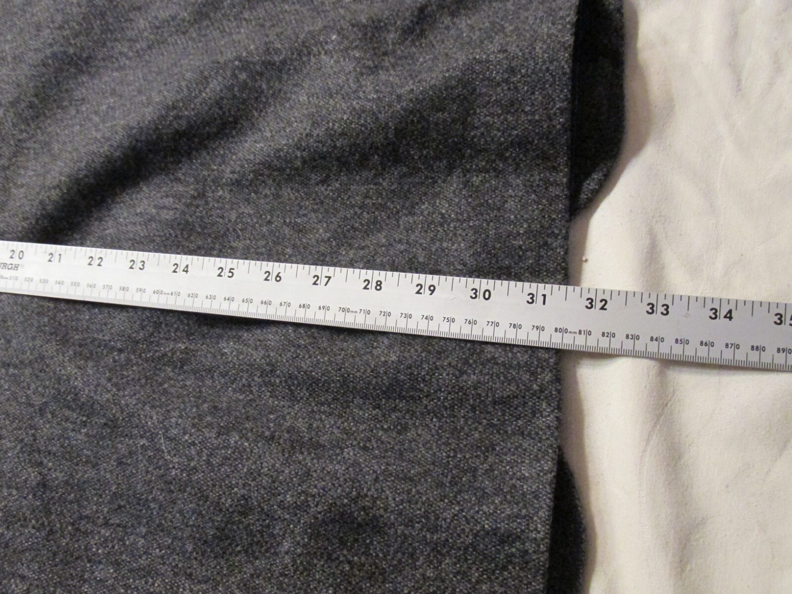 Pendleton Blazer Jacket Large Long Men Gray Tweed… - image 4