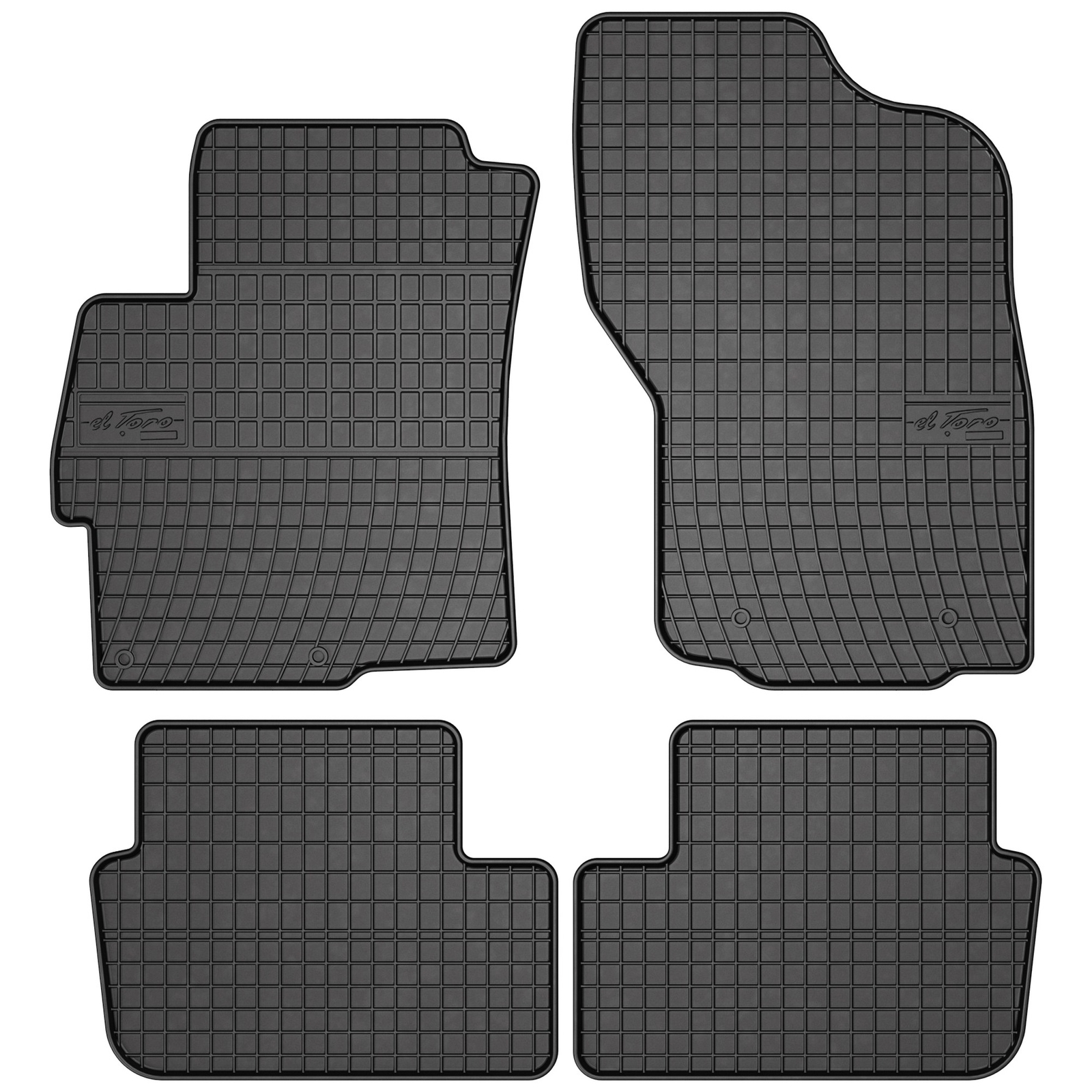 Tapis caoutchouc Lancer VIII imperméables pour bloquer boue et eau