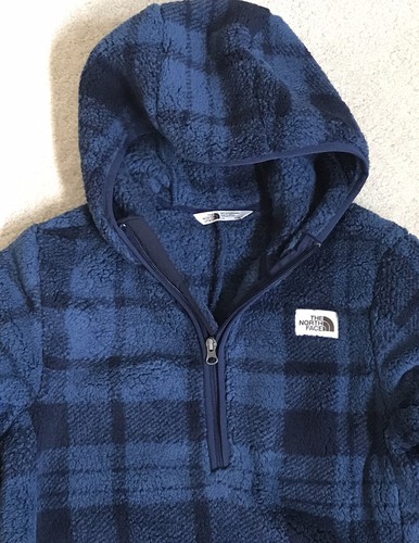 The North Face Little & Big Boy’s Campshire Plaid Pullover Fleece Hoodie XS (6) - Picture 4 of 7