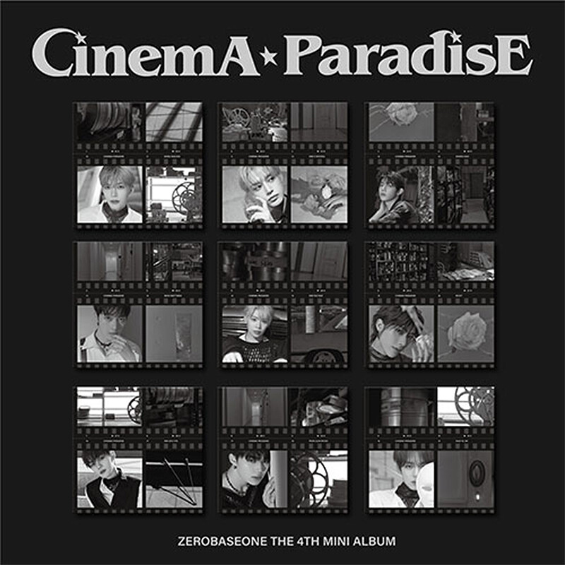 ZEROBASEONE CINEMA PARADISE 4th Mini Album DIGIPACK/CD+P.Book+2