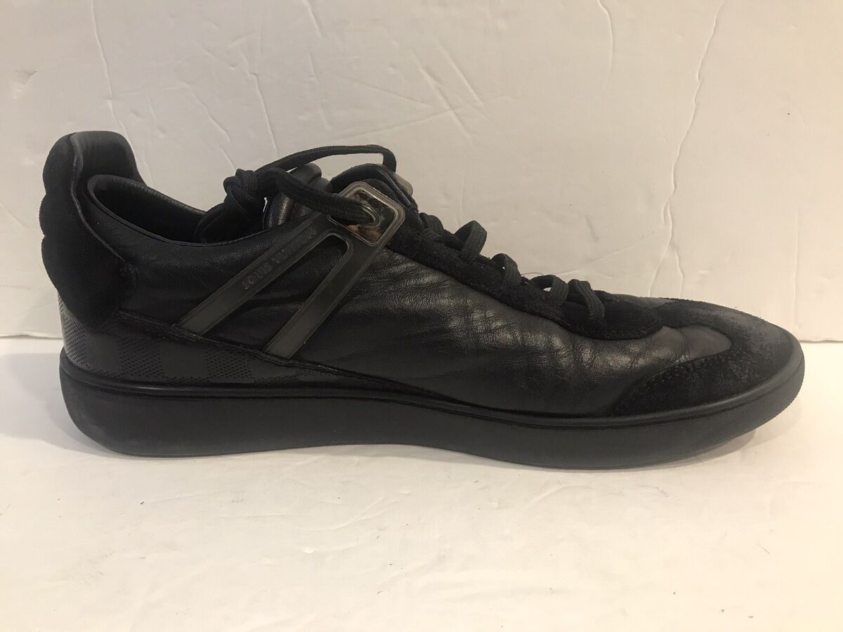 ilt påske Jernbanestation Louis Vuitton Mens Sneakers MS 0174 Black Size 8 UK 8.5-9 US | eBay