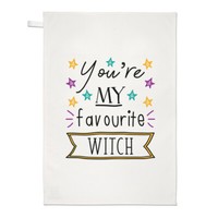 You're Mein Favorit Hexe Stars Geschirrtuch SpüLlappen Lustig Magischer Best