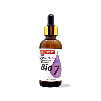 BIO7 EXTRA STRENGTH HAIR GROWTH OIL W/ 7 BIO-NATURALS CH�B� OIL � 2 Fl Oz �