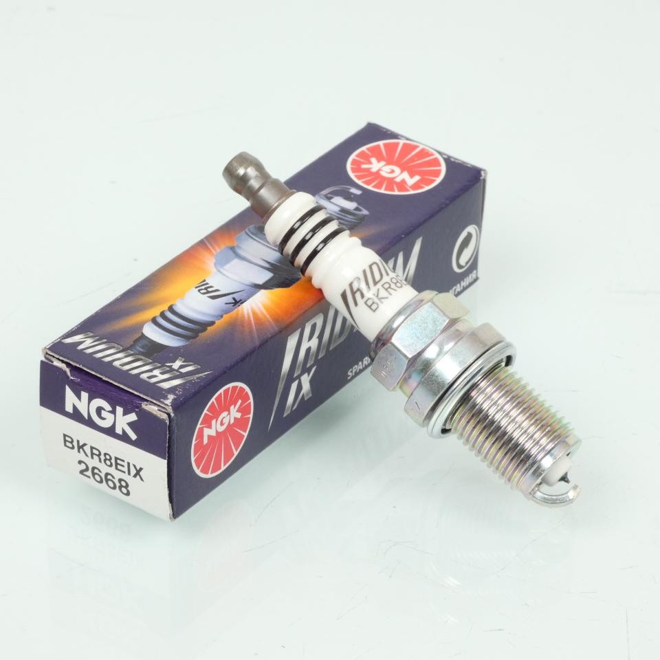 Bougie d'allumage NGK BKR8EIX 2668 pour Moto TM 300 MX Années 2018 2019 2020 2021 2022