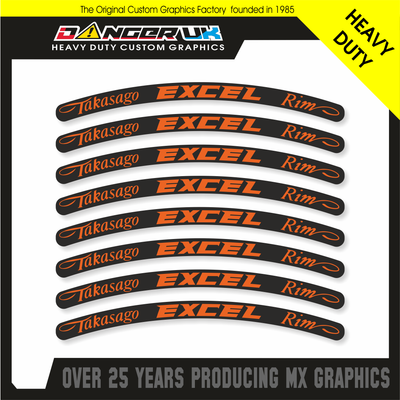 TAKASAGO EXCEL ASIA Rim STICKER Rim Sticker | Malaysia