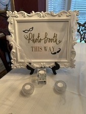Wedding signage