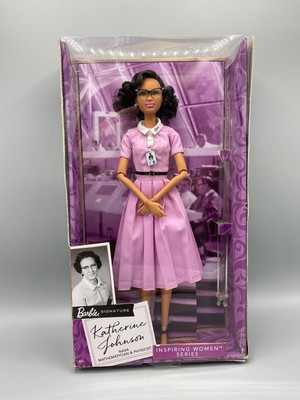 Barbie Signature  KATHERINE JOHNSON  2017 Inspiring  Women Series Doll - NEW