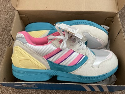adidas ZX 5020 UK 9 Torsion Crystal White Bliss Pink Silver GX1619