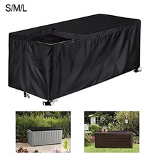 Fabric Waterproof Garden Storage Box Cover Outdoor Rain Protector Fits for Box