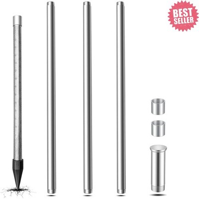 Well Drive Point Kit,1-1/4 Stainless Steel Well Point+3Pk 39'' 1-1/4 Galvanized D