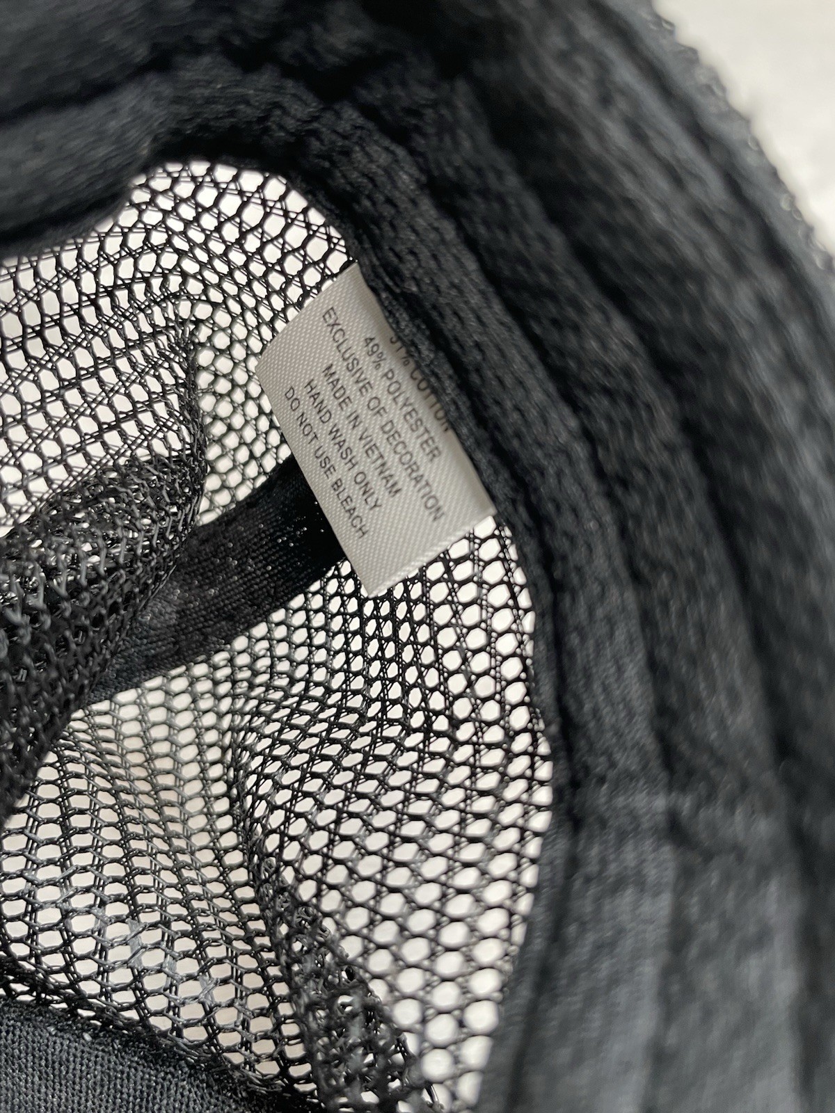 Rock Solid SnapBack Hat Cap Trucker Hat Black Gray - image 7