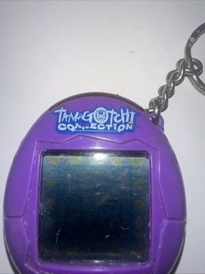 美品Tamagotchi Uni パープル紫 2004 Tamagotchi Connection Plus V1 Bandai Solid Purple WORKS w