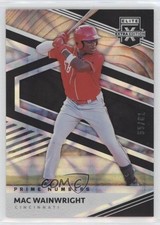 2020 Panini Elite Extra Edition Prime Numbers B 55/61 Mac Wainwright #120 z6b