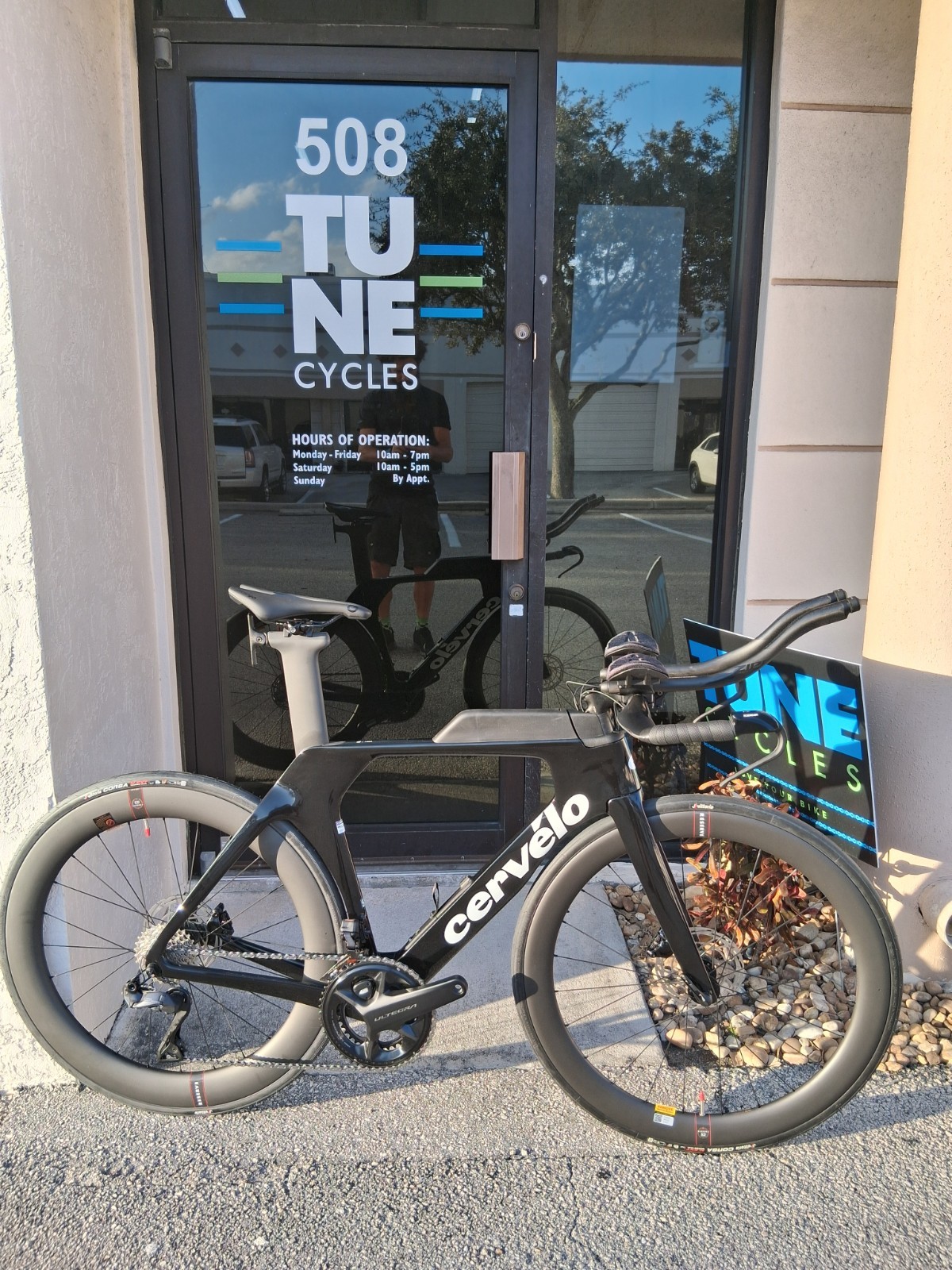 Cervelo P-Series Ultegra 12s Zipp Resrve Power Meter 4iiii 51cm Prologo Vittoria
