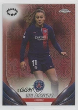 2023 Chrome UEFA Women's Champions League Rose Gold Mojo Refractor Lieke Martens