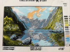 Collection D Art Printed needlepoint canvas 30x40cm Canvas Only