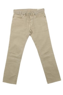 M. Grifoni Women's Jeans W 32 in Brown Cotton with Elastane Straight