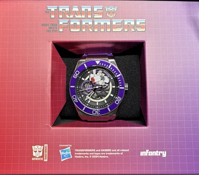 Infantry X Transformers 40th MEGATRON Modular Seiko Watch Bonus