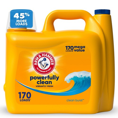 #ad #ad ARM amp; HAMMER Clean Burst Liquid Laundry Detergent 170 fl oz 170 Loads HE $25.29