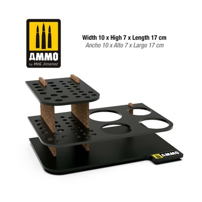 AMMO Paint Accessory Modular System Workshop - Brushes Section New