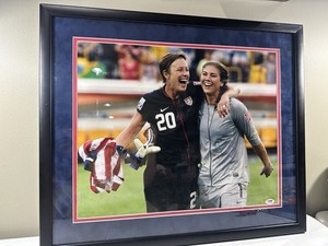 Hope Solo 20x16 Signed Framed Photograph With COA