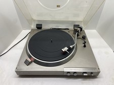 Sony PS-212 Direct Drive Turntable Bench Tested Working Missing Right Foot