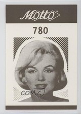 1987 Motto Game Cards Marilyn Monroe #780 0d08