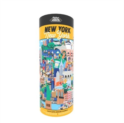 NEW YORK NEW YORK CITY LIFE 1000PC PUZZL by RIDLEYS GAMES Non-book item Business