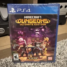 Minecraft Dungeons Ultimate Edition PlayStation 4 PS4 🔥Fast Shipping🔥Sealed