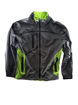 Destinations Indesign Global Men's L Full Zip Jacket Gray Green NWT