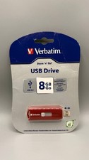 Verbatim Store  n  Go 8GB USB 2.0 Flash Drive   Retractable Connector New