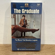 The Graduate Betamax - 1967 1985 Dustin Hoffman - Not VHS SEALED