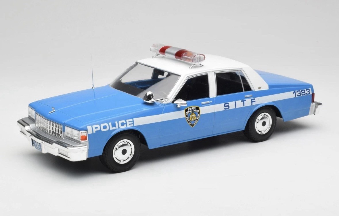 1987 Chevrolet Caprice New York Police Department NYPD 1/18 MCG Us