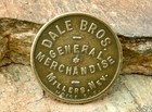 1914 MILLERS, NEVADA (GHOST TOWN ESMERALDA) RARE R9 "DALE BROS" GENL STORE TOKEN — photo 7