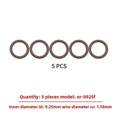 Fluoro Rubber FKM O-Rings 9.25x1.78mm for Professional For Diving Equipment