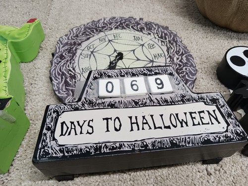 Nightmare Before Christmas Halloween Countdown Oogie Boogie Roll the Dice Set - Bild 8 von 21