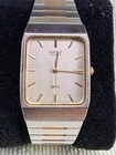Vintage 90’s Seiko SX Rectangular Intergrated Style Bracelet Quartz Men’s Watch