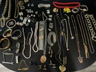VTG Costume & Sterling Silver Gold Filled Jewelry Some Signed Real Pearls GF 2lb