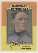 1980-84 SSPC Baseball Immortals 1st Printing Johnny Evers #42 HOF te2