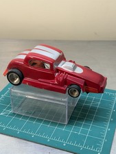 Vintage 1/24 Classic Industries Slot Car Chassis W/ Champion Hot Rod Body 
