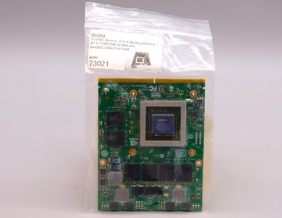 Toshiba Qosmio X70-A Nvidia GeForce GTX 770M 3GB Grafikkarte DA0BDCUBAC0 Rev.: C